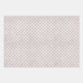 ニュートラル素朴クリスマス ラッピングペーパーシート (正面3)