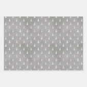 ニュートラル素朴クリスマス ラッピングペーパーシート (正面2)