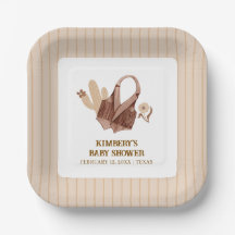 ニュートラル素朴ボホサボス女性のカーボーイベビーシャワー