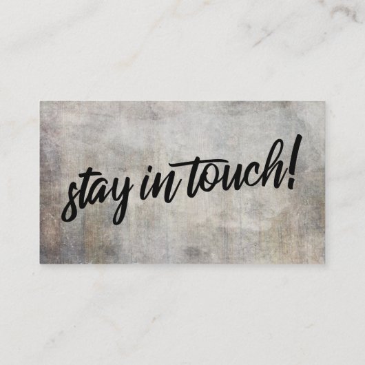 ニュートラル素朴色相の挿入カードを「移動した」 エンクロージャーカード (裏面)