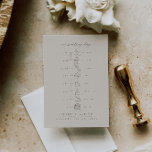 ニュートラル結婚トーンのイベント順序 エンクロージャーカード<br><div class="desc">これはニュートラル結婚トーンのタイムライン挿入カード。ほとんどの語句とすべての色を編集する。//マッチ商品については、Sourly By Nicole Zazzleストアの「SAWYER」コレクションをご覧ください。*このもしデザインは気に入っているが、あなたが探している何かのために利用可能な表示されない、いつでも私に連絡を取って：)</div>