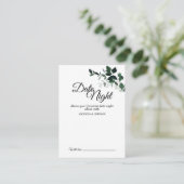 ニュートラル結婚ボタニカルデイトナイトアドバイスカード アドバイスカード (スタンド正面)