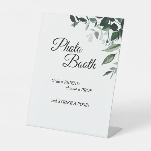 ニュートラル結婚ボタニカル写真館 台座サイン (正面)