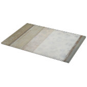 ニュートラル絵画カラーの装飾パネル カッティングボード (角)