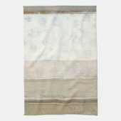 ニュートラル絵画カラーの装飾パネル キッチンタオル (縦)