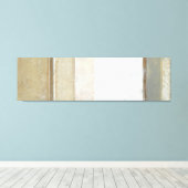 ニュートラル絵画カラーの装飾パネル キャンバスプリント (インサイチュ (ウッドフロア))