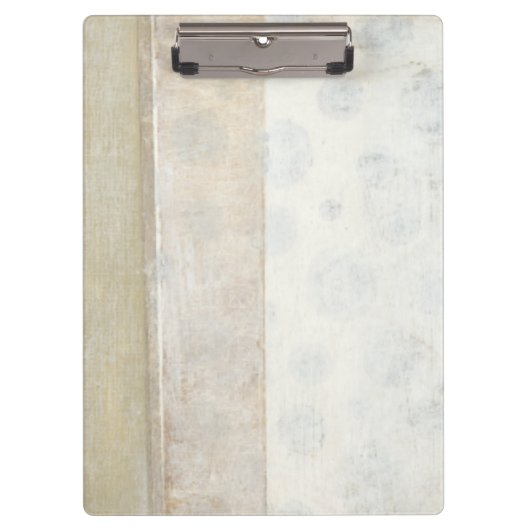 ニュートラル絵画カラーの装飾パネル クリップボード (正面)