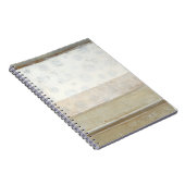 ニュートラル絵画カラーの装飾パネル ノートブック (右側)