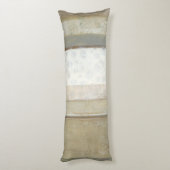 ニュートラル絵画カラーの装飾パネル ボディピロー (裏面 (縦))