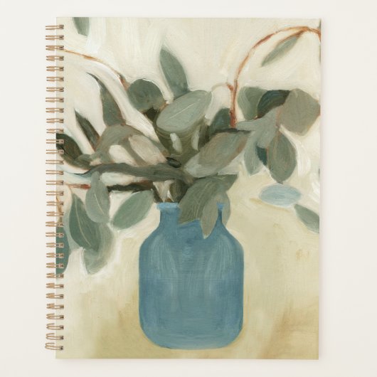 ニュートラル配置 – ステム葉型 プランナー手帳 (正面)