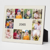 ニュートラル10写真コラージュ年レビュー中 フォトプラーク (側面)