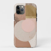 ニュートラル アブストラクト ウォールアート プリント Case-Mate iPhoneケース (裏面)