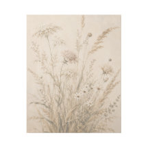 ニュートラル コーストの野の花 キャンバス