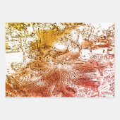 「ニュートラル&シック」ラッピング紙フラットシートセット ラッピングペーパーシート (正面3)