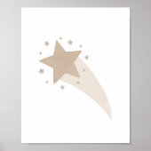 ニュートラル シューティングスター 外部空間 子供部屋 インテリア ポスター (正面)