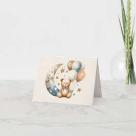 ニュートラル テディ 性別発表 - サンクス カード