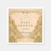 ニュートラル デザート キャニオン ボタニカル スタンダードカクテルナプキン (正面)