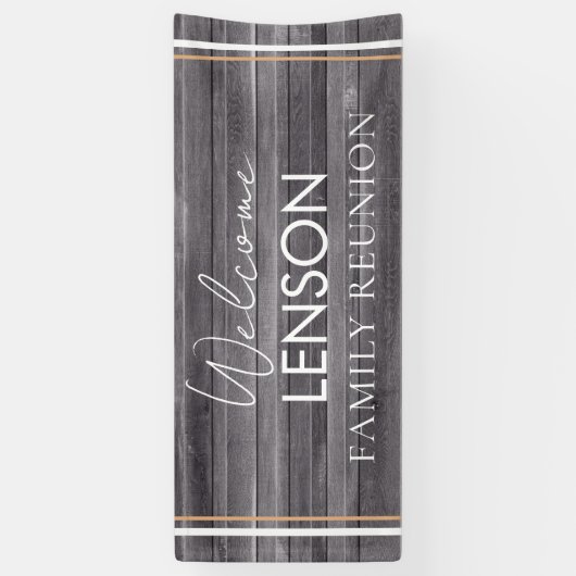 ニュートラル、ファミリ素朴懇親会バナー 横断幕 (縦)