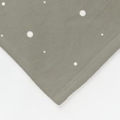 ニュートラル ベビーのファーストクリスマス トレイン 記念写真 フリースブランケット (角)