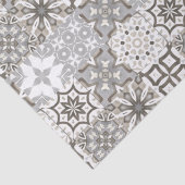 ニュートラル、ベージュ、グレー、モロッコタイル 薄葉紙 (詳細)