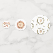 ニュートラル | ボヘミアンベビーシャワーネスト コンフェッティ (正面)