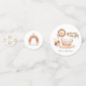 ニュートラル | ボヘミアンベビーシャワーネスト コンフェッティ (裏面)