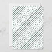 ニュートラル  |  冬のクリスマス ベイビーシャワー 招待状 (裏面)