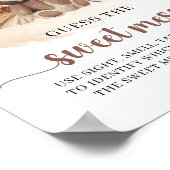 ニュートラルboho teddy bear甘い混乱ゲームを推測 ポスター (角)