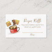 ニュートラルS'moreおもしろいおむつラッフルベビーシャワー エンクロージャーカード (正面)