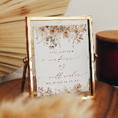 ニュートラ素朴ルBohoフローラアドバイスとウィッシュサイン ポスター