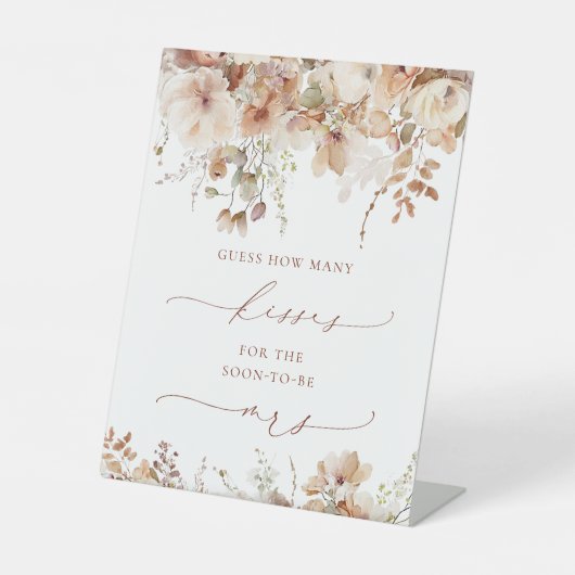 ニュートラ素朴ルBohoフローラ数キス 台座サイン (正面)