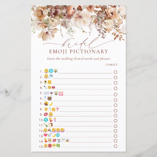 ニュートラ素朴ルBohoフローラ絵文字ゲーム (正面)