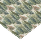 ニュートラ自然ルなパステルの色のセージのクリスマスツリー テーブルクロス (アングル)