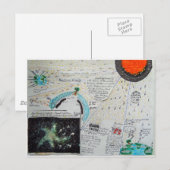 ニュートリノは重力だ ポストカード (正面/裏面)