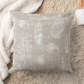 ニュートルズシーシェル装飾用クッション クッション (ブランケット)