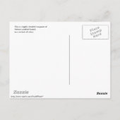 ニュートンズレインボーハガキ ポストカード (裏面)