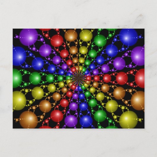 ニュートンズレインボーハガキ ポストカード (正面)