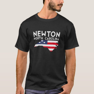 ニュートンノースカロライナUSA州アメリカトラベル Tシャツ