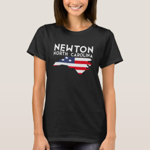ニュートンノースカロライナUSA州アメリカトラベル Tシャツ
