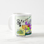 ニュートン叔父さんのコーヒー・マグ コーヒーマグカップ (正面左)