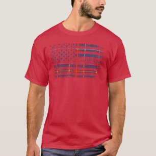 ニュートン氏族のスコットランドタータン 米国国旗のキルト スコットランド Tシャツ