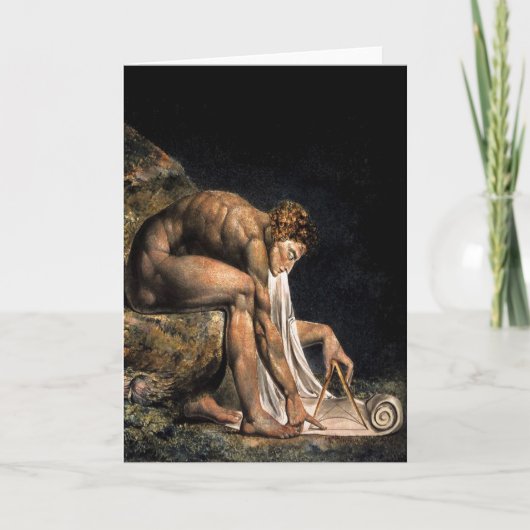 ニュートン·ウィリアム·ブレーク·マソニ絵画ックズ カード (正面)