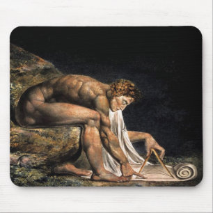 ニュートン·ウィリアム·ブレーク·マソニ絵画ックズ マウスパッド