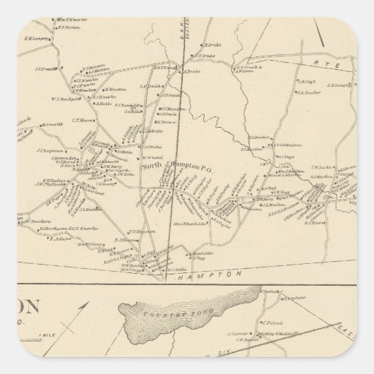 ニュートン・ハンプトン スクエアシール (正面)