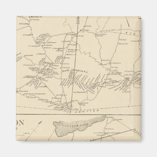 ニュートン・ハンプトン マグネット (正面)