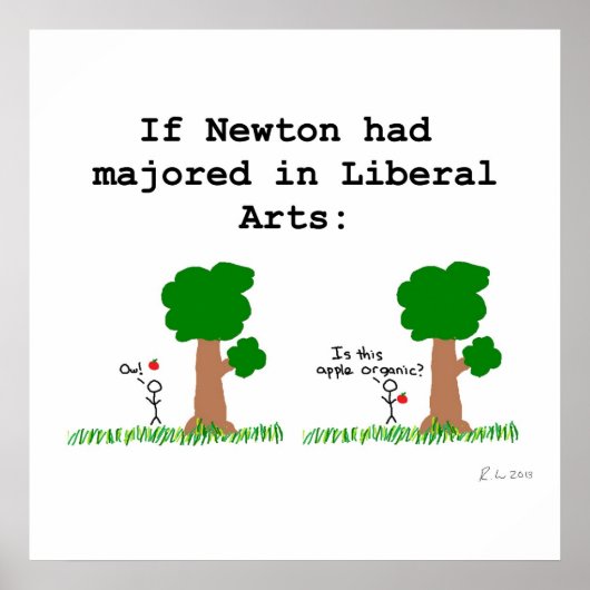 ニュートン ポスター (正面)