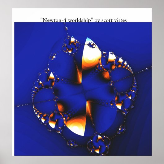 ニュートン–4ワールドシップ ポスター (正面)