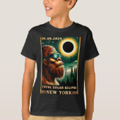 ニュートータルソーラーエクリプスヨークビッグフット Tシャツ (正面)
