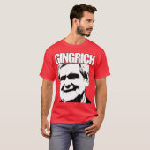 ニュート・ギングリッチの大統領2012年 Tシャツ (正面フル)