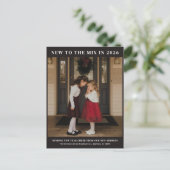 ニュードア24休日の引越し案内はがき シーズンポストカード (スタンド正面)